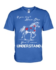 Horse T-Shirt Gift Tee Shirt V-Neck T-Shirt front