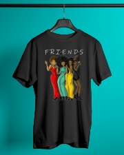 Melanin Friends T-shirt Black Women Gift Idea Classic T-Shirt lifestyle-mens-crewneck-front-3