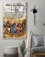 Horse While On This Ride Called Life You Have To 11x17 Poster lifestyle-poster-1