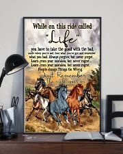 Horse While On This Ride Called Life You Have To 11x17 Poster lifestyle-poster-2