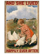 Chicken And She Lived Happily Ever After 16x24 Poster front