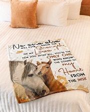 Baby Horse No One Else Nursery Blanket Small Fleece Blanket - 30" x 40" aos-coral-fleece-blanket-30x40-lifestyle-front-01