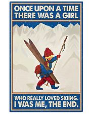 Skiing Once upon a time 16x24 Poster front
