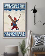 Skiing Once upon a time 16x24 Poster lifestyle-poster-1