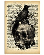 Raven Skull 16x24 Poster front