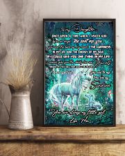 Unicorn To My Daughter Once Upon A Time Mother day 11x17 Poster lifestyle-poster-3