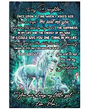 Unicorn To My Daughter Once Upon A Time Mother day 11x17 Poster front