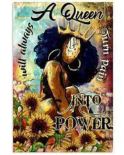 Afro A Queen will always turn pain into power 16x24 Poster front