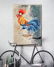 Chicken After God Made Me He Said 24x36 Poster lifestyle-poster-7