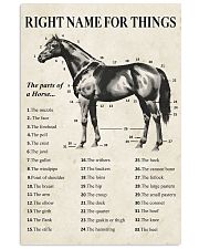Horse Right Name For Things 16x24 Poster front
