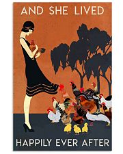 Chicken And She Lived Happily Ever After 16x24 Poster front