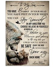 Wolf To My Son You Have Brains 16x24 Poster front