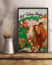 Cow Not Today Heifer 16x24 Poster lifestyle-poster-3