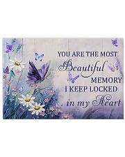 Butterfly You Are The Most Beautiful 24x16 Poster front