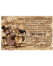 Owl You And Me We Got This 24x16 Poster front