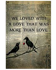 Raven We Loved With 16x24 Poster front