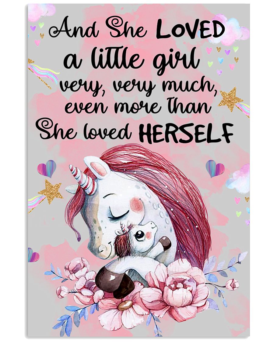 Baby Unicorn You are braver Nursery Poster 11x17 Poster