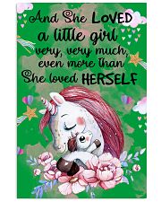 Baby Unicorn You are braver Nursery Poster 11x17 Poster front
