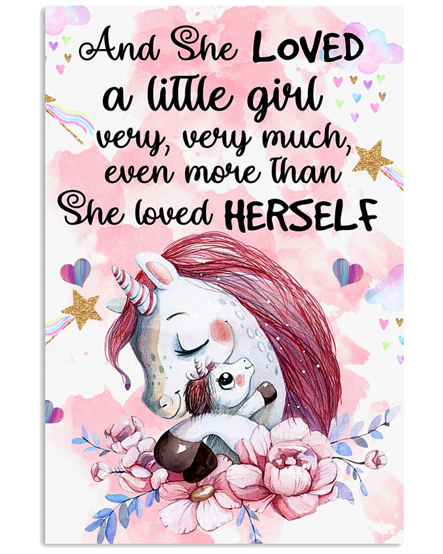Baby Unicorn You are braver Nursery Poster 11x17 Poster