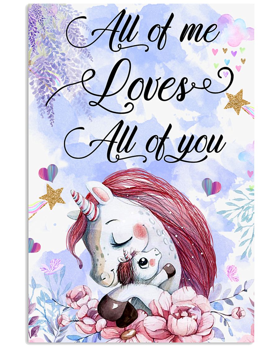 Baby Unicorn You are braver Nursery Poster 11x17 Poster