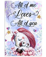 Baby Unicorn You are braver Nursery Poster 11x17 Poster front