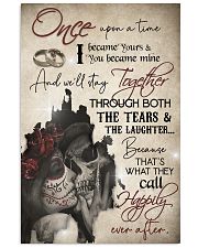 Skull Once Upon A TIme I Became Your 16x24 Poster front