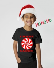 I Want Candy Youth Tee Onsie And Or Tote Bag Youth T-Shirt lifestyle-holiday-youth-front-1