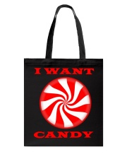 I Want Candy Youth Tee Onsie And Or Tote Bag Tote Bag thumbnail