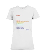 Quarantzine Poem Tee Premium Fit Ladies Tee thumbnail