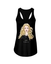 Leo Girl Ladies Flowy Tank thumbnail