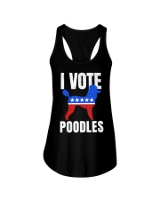 Hilarious Poodle Dog Election Campaign Sarcasm Fun Ladies Flowy Tank thumbnail