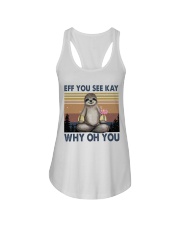 Eff You See Kay Ladies Flowy Tank thumbnail