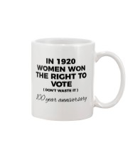 Don't waste your womanly vote Mug thumbnail