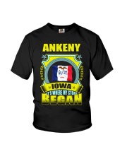 My story began in Ankeny-IA TShirt Youth T-Shirt thumbnail