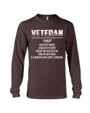 FEMALE VETERAN Long Sleeve Tee thumbnail