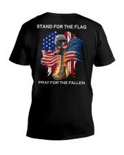 PRAY FOR THE FALLEN V-Neck T-Shirt thumbnail