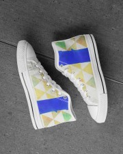 BLUE SLIDE PARK Men's High Top White Shoes aos-complex-men-white-high-top-shoes-lifestyle-inside-left-outside-left-21