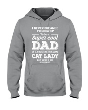 Cat Lady's Dad Hooded Sweatshirt thumbnail