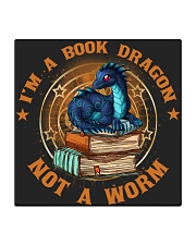 I'M A BOOK DRAGON Square Coaster thumbnail