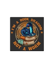 I'M A BOOK DRAGON Square Magnet thumbnail