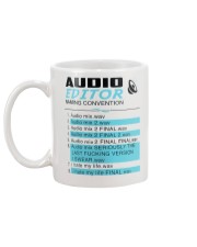 Audio Editor - Naming Convention Mug back