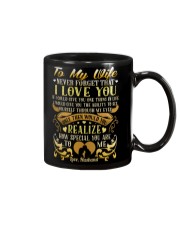 To My Wife never forget that Mug Mug front