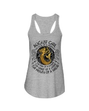 August Girl The Soul Of A Mermaid Ladies Flowy Tank tile