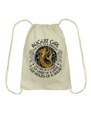August Girl The Soul Of A Mermaid Drawstring Bag tile