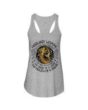 February Woman The Soul Of A Mermaid Ladies Flowy Tank tile