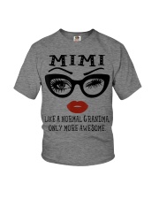 Mimi Like A Normal Grandma Only More Awesome Eyes Youth T-Shirt tile