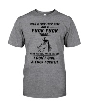 Unicorn I don't give Classic T-Shirt tile