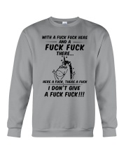 Unicorn I don't give Crewneck Sweatshirt tile