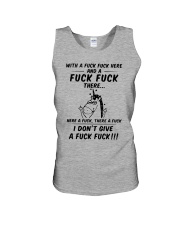 Unicorn I don't give Unisex Tank tile