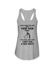 Unicorn I don't give Ladies Flowy Tank tile